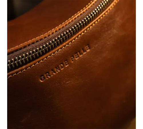 Поясна сумка GRANDE PELLE 11315 Руда