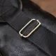 Чоловіча сумка через плече з екошкіри для документів та міста Vintage 20559 Чорна