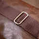 Чоловіча сумка через плече з екошкіри для документів та міста Vintage 20560 Темно Коричнева
