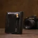 Портмоне кишенькове 11336 Grande Pelle Чорне
