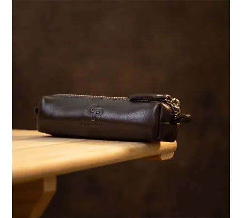 Шкіряна універсальна ключниця GRANDE PELLE 11339 Коричневий