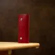 Яскрава шкіряна ключниця GRANDE PELLE 11353 Червоний