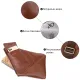 Стильна шкіряна чоловіча сумка через плече GRANDE PELLE 11358 Коричневий