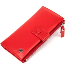 Яскравий жіночий гаманець-клатч ST Leather 19374 Червоний