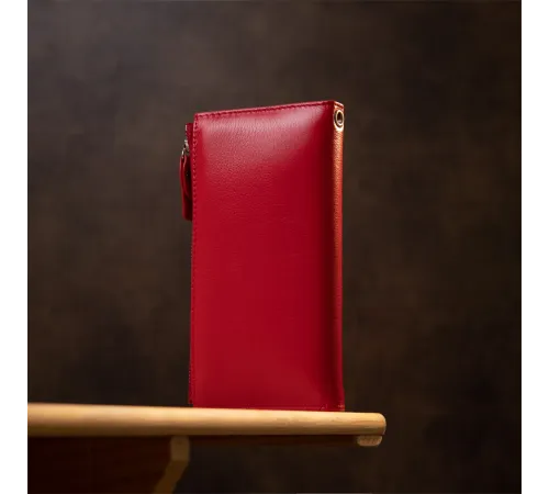 Яскравий жіночий гаманець-клатч ST Leather 19374 Червоний