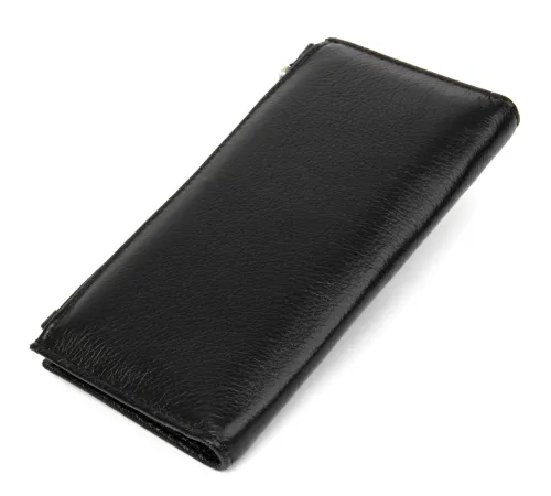 Практичний жіночий шкіряний гаманець ST Leather 19378 Чорний