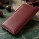 Стильний шкіряний гаманець для жінок ST Leather 19380 Темно-червоний
