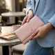 Місткий жіночий гаманець ST Leather 19390 Рожевий