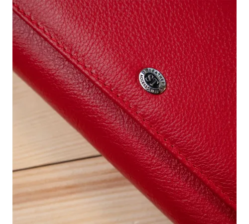 Місткий гаманець для жінок ST Leather 19391 Червоний