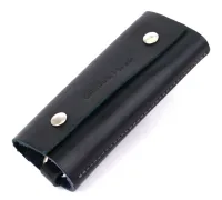 Шкіряна ключниця GRANDE PELLE 11352 Синя