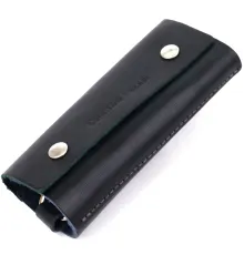 Шкіряна ключниця GRANDE PELLE 11352 Синя