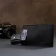 Шкіряна ключниця GRANDE PELLE 11352 Синя
