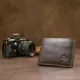 Портмоне з натуральної шкіри для чоловіків GRANDE PELLE 11463 Коричневий