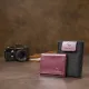 Шкіряна обкладинка для автодокументів GRANDE PELLE 11491 Бордовий
