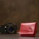 Шкіряна обкладинка для автодокументів GRANDE PELLE 11493 Червоний