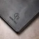 Шкіряна обкладинка для документів GRANDE PELLE 11494 Чорний