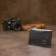 Шкіряна обкладинка для автодокументів GRANDE PELLE 11495 Чорний