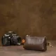 Шкіряна ключниця GRANDE PELLE 11381 Коричневий