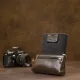 Шкіряна ключниця GRANDE PELLE 11381 Коричневий