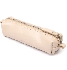 Шкіряна ключниця GRANDE PELLE 11383 Бежевий