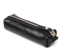 Шкіряна ключниця GRANDE PELLE 11387 Чорний