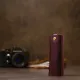 Ключниця з натуральної шкіри GRANDE PELLE 11389 Бордовий