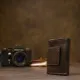 Шкіряна візитниця GRANDE PELLE 11410 Темно-коричневий