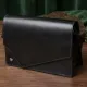 Жіноча стильна сумка з натуральної шкіри GRANDE PELLE 11434 Чорний