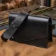 Жіноча стильна сумка з натуральної шкіри GRANDE PELLE 11434 Чорний