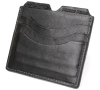 Шкіряний картхолдер GRANDE PELLE 11502 Чорний