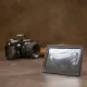 Шкіряна обкладинка для пенсійного посвідчення GRANDE PELLE 11506 Чорний