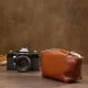 Жіноча косметичка з натуральної шкіри GRANDE PELLE 11510 Коричневий