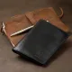 Шкіряна обкладинка для документів GRANDE PELLE 11401 Чорний