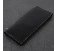 Оригінальне шкіряне портмоне унісекс GRANDE PELLE 11513 Чорний