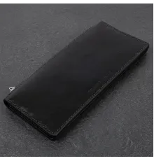 Оригінальне шкіряне портмоне унісекс GRANDE PELLE 11513 Чорний