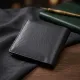 Шкіряне чоловіче стильне портмоне GRANDE PELLE 11552 Синій