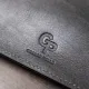Практичне стильне портмоне унісекс GRANDE PELLE 11558 Чорний