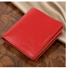 Невелике жіноче портмоне GRANDE PELLE 11565 Червоний
