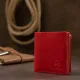 Невелике жіноче портмоне GRANDE PELLE 11565 Червоний