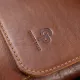 Шкіряна чоловіча сумка через плече GRANDE PELLE 11567 Коричневий