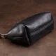 Шкіряна жіноча косметичка GRANDE PELLE 11570 Чорний