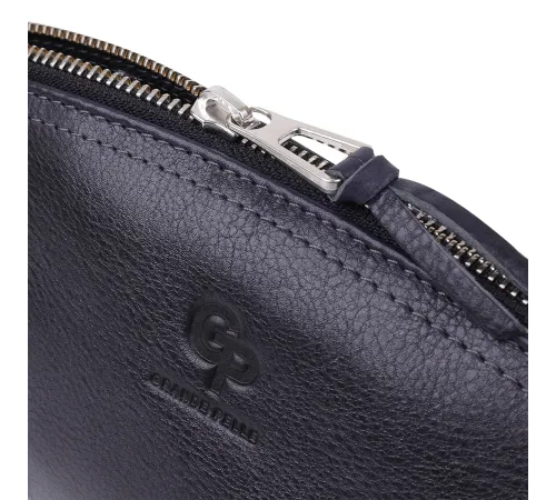 Шкіряна жіноча косметичка GRANDE PELLE 11570 Чорний