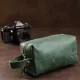 Шкіряна косметичка унісекс GRANDE PELLE 11572 Зелений