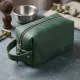 Шкіряна косметичка унісекс GRANDE PELLE 11573 Зелений