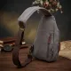 Зручна чоловіча сумка через плече. Vintage 20388 Сірий