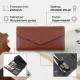 Практичне чоловіче портмоне Grande Pelle 11424 Коричневий