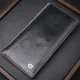 Вертикальний гаманець для чоловіків із натуральної шкіри ST Leather 19420 Чорний