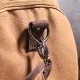 Зручна дорожня сумка із щільного текстилю 21239 Vintage Коричнева