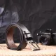 Стильний чоловічий ремінь із натуральної шкіри Grande Pelle 21462 Коричневий