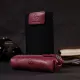Жіноча шкіряна ключниця GRANDE PELLE 16790 Бордовий